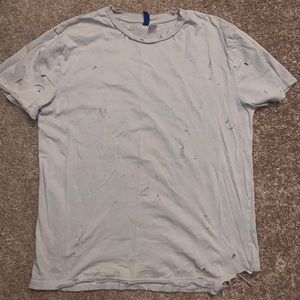 Distressed Oversized Tee